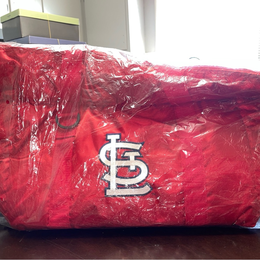 St Louis Cardinals MLB Soft Red 24 can Cooler Travel Bag NIB Baseball Fans